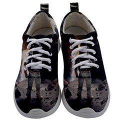 Astronaut Space Walk Mens Athletic Shoes by danenraven