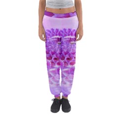 Dahlia Blossom Bloom Dahlias Fall Women s Jogger Sweatpants by danenraven