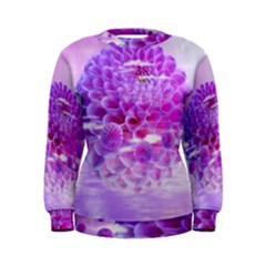 Dahlia Blossom Bloom Dahlias Fall Women s Sweatshirt by danenraven