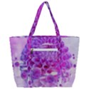 Dahlia Blossom Bloom Dahlias Fall Zip Up Canvas Bag View3