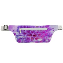 Dahlia Blossom Bloom Dahlias Fall Active Waist Bag by danenraven