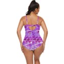 Dahlia Blossom Bloom Dahlias Fall Retro Full Coverage Swimsuit View4