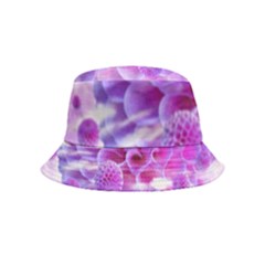 Dahlia Blossom Bloom Dahlias Fall Bucket Hat (kids) by danenraven