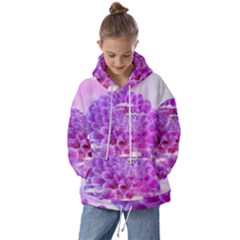 Dahlia Blossom Bloom Dahlias Fall Kids  Oversized Hoodie by danenraven