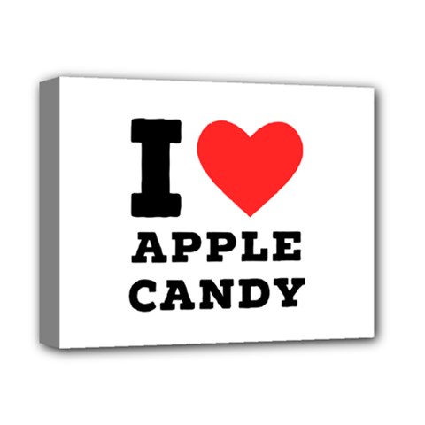 I Love Apple Candy Deluxe Canvas 14  X 11  (stretched)