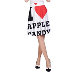 I Love Apple Candy A-line Skirt by ilovewhateva