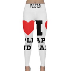 I Love Apple Candy Classic Yoga Leggings by ilovewhateva