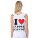 I love Apple candy Women s Basketball Tank Top View2