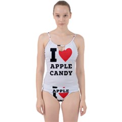 I Love Apple Candy Cut Out Top Tankini Set by ilovewhateva