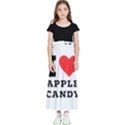 I love Apple candy Kids  Flared Maxi Skirt View1