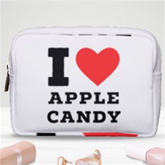 I Love Apple Candy Make Up Pouch (medium) by ilovewhateva