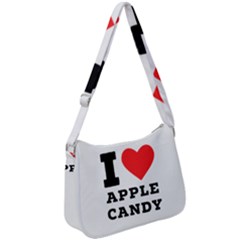 I Love Apple Candy Zip Up Shoulder Bag by ilovewhateva