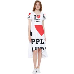 I Love Apple Candy High Low Boho Dress by ilovewhateva