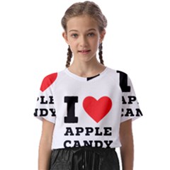 I Love Apple Candy Kids  Basic Tee by ilovewhateva