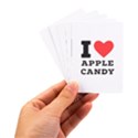 I love Apple candy Playing Cards Single Design (Rectangle) with Custom Box View3