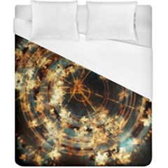 Science Fiction Background Fantasy Duvet Cover (california King Size) by danenraven