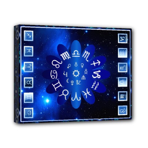 Astrology Horoscopes Constellation Canvas 10  X 8  (stretched) by danenraven