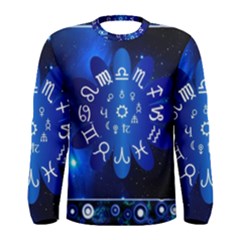 Astrology Horoscopes Constellation Men s Long Sleeve Tee by danenraven