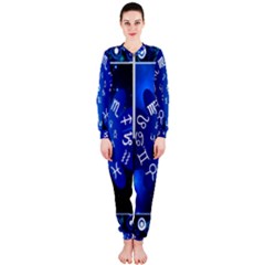 Astrology Horoscopes Constellation Onepiece Jumpsuit (ladies) by danenraven