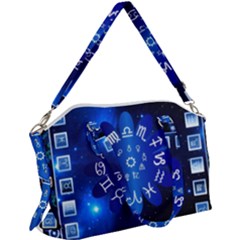 Astrology Horoscopes Constellation Canvas Crossbody Bag by danenraven