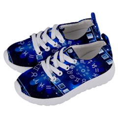 Astrology Horoscopes Constellation Kids  Lightweight Sports Shoes by danenraven