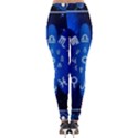 Astrology Horoscopes Constellation Lightweight Velour Leggings View2