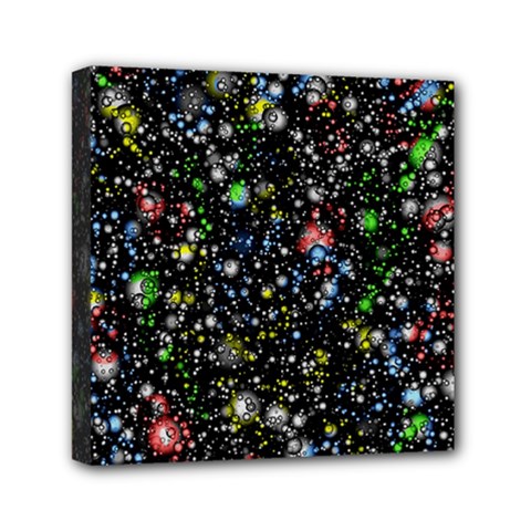 Illustration Universe Star Planet Mini Canvas 6  X 6  (stretched) by danenraven