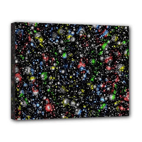 Illustration Universe Star Planet Canvas 14  X 11  (stretched) by danenraven