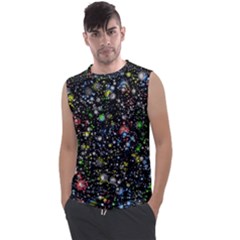 Illustration Universe Star Planet Men s Regular Tank Top by danenraven