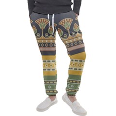 Seamless-pattern-egyptian-ornament-with-lotus-flower Men s Jogger Sweatpants by Salman4z