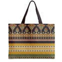 Seamless-pattern-egyptian-ornament-with-lotus-flower Zipper Mini Tote Bag View1