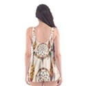 Coloured-dreamcatcher-background Skater Dress Swimsuit View2