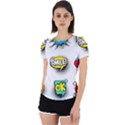 Set-colorful-comic-speech-bubbles Back Cut Out Sport Tee View1