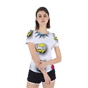 Set-colorful-comic-speech-bubbles Back Cut Out Sport Tee View2