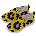 Leopard-print-seamless-pattern Kids  Velcro No Lace Shoes View2