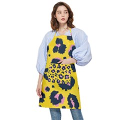 Leopard-print-seamless-pattern Pocket Apron by Salman4z