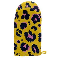 Leopard-print-seamless-pattern Microwave Oven Glove by Salman4z