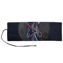 Illustration-drunk-astronaut Roll Up Canvas Pencil Holder (m) by Salman4z