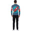 Rocket-with-science-related-icons-image Men s Long Sleeve Rash Guard View2