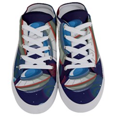 Ufo-alien-spaceship-galaxy Half Slippers by Salman4z