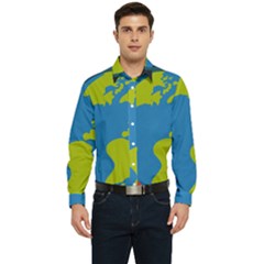 Spaceship-design Men s Long Sleeve  Shirt by Salman4z