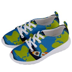 Spaceship-design Women s Lightweight Sports Shoes