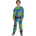 Spaceship-design Kids  Sweatshirt set View1