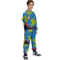 Spaceship-design Kids  Sweatshirt set View3