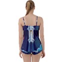 Spaceship-milkyway-galaxy Babydoll Tankini Set View2