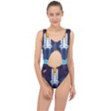 Spaceship-milkyway-galaxy Center Cut Out Swimsuit View1