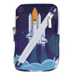 Spaceship-milkyway-galaxy Belt Pouch Bag (small) by Salman4z