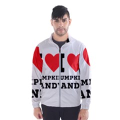 I Love Pumpkin Candy Men s Windbreaker by ilovewhateva