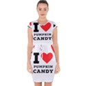 I love pumpkin candy Capsleeve Drawstring Dress  View1