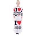 I love pumpkin candy Quarter Sleeve Wrap Maxi Dress View2